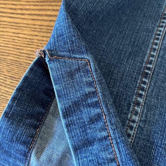 Jacob Conextion Stretch Vintage Denim Dress 7/8 - Picture 10 of 12